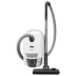 Miele Compact C2 Allergy EcoLine Cylinder Vacuum Cleaner, White